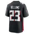Qdoa A.Falcons #23 DeMarcco Hellams Black Team Game Jersey
