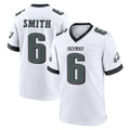 P.Eagles #6 DeVonta Smith Player White Game Home Qdoa Stitched Jerseys