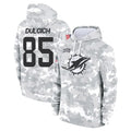 M.Dolphins #85 Greg Dulcich Player Arctic Camo Salute to Service Hoodies Limited Game Qdoa Stitched Jerseys