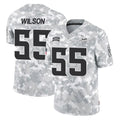 M.Vikings #55 Eric Wilson Player Arctic Camo Salute To Service Limited Game Qdoa Stitched Jerseys