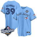 T.Blue Jays #39 Trey Yesavage Player Blue 2025 World Series Limited All Qdoa Stitched Jerseys