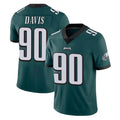 P.Eagles #90 Jordan Davis Player Team Color Green Vapor Untouchable Home Game Qdoa Stitched Jerseys