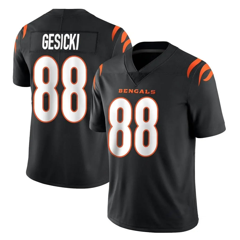 C.Bengals #88 Mike Gesicki Player Black Vapor Untouchable Limited Home Game Qdoa Stitched Jerseys