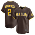S.Diego Padres #2 Xander Bogaerts Player Brown Home Limited Qdoa Stitched Jerseys