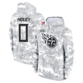 T.Titans #0 Calvin Ridley Player Camo Arctic Salute to Service Pullover Hoodies Home Game Qdoa Stitched Jerseys