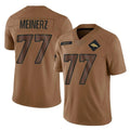 D.Broncos #77 Quinn Meinerz Player Brown Salute To Service Limited Qdoa Stitched Jerseys