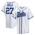 P.Phillies #27 Aaron Nola Player White 2026 World Classic Limited Qdoa Stitched Jerseys