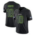 S.Seahawks #18 Elijah Arroyo Player Black Impact Limited Home Game Qdoa Stitched Jerseys
