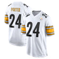 P.Steelers #24 Joey Porter Jr. Player White Home Game Qdoa Stitched Jerseys
