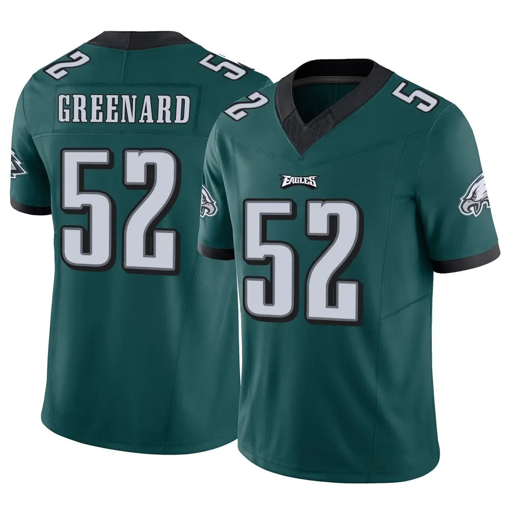 P.Eagles #52 Jonathan Greenard Player Team Color Green Limited Vapor F.U.S.E. Home Game Qdoa Stitched Jerseys