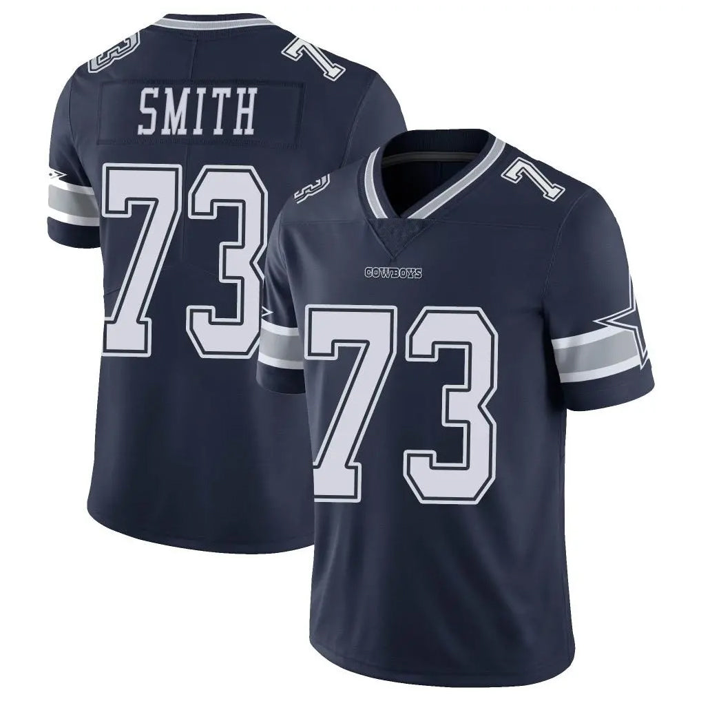 D.Cowboys #73 Tyler Smith Player Navy Vapor Untouchable Limited Home Game Qdoa Stitched Jerseys