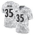P.Steelers #35 Jamel Dean Player Arctic Camo Limited Salute To Service Home Game Qdoa Stitched Jerseys