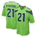 S.Seahawks #21 Devon Witherspoon Player Green Home Game Qdoa Stitched Jerseys