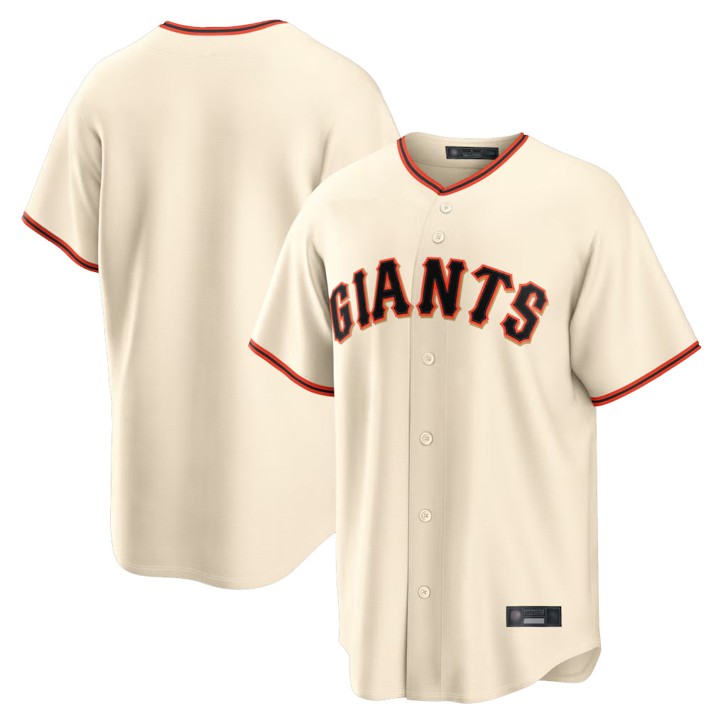 SF.Giants ## Giants Blank Player Cream Home Game Qdoa Stitched Jerseys