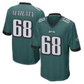 P.Eagles #68 Jordan Mailata Player Team Color Green Home Game Qdoa Stitched Jerseys