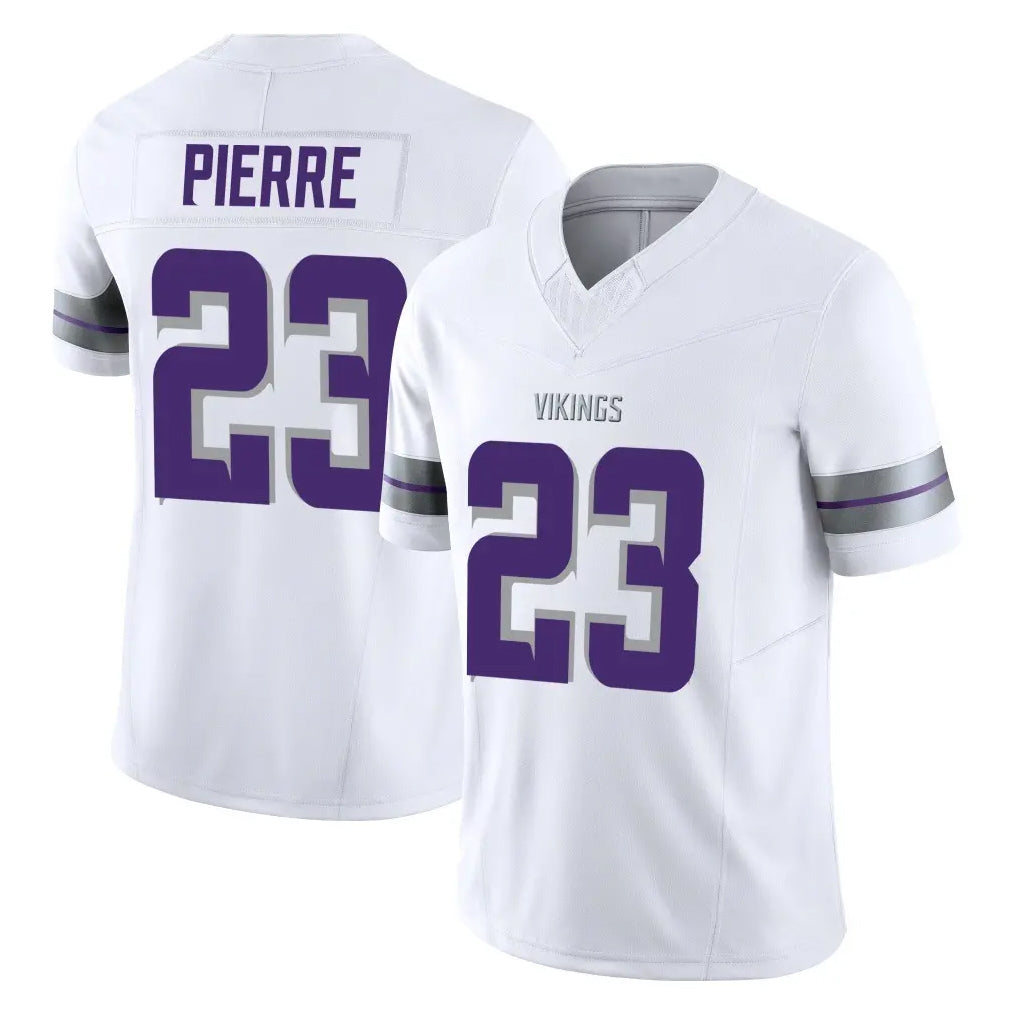 M.Vikings #23 James Pierre Player White Limited Alternate Vapor F.U.S.E. Home Game Qdoa Stitched Jerseys