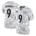 P.Steelers #9 Chris Boswell Player Arctic Camo Limited Salute To Service Home Game Qdoa Stitched Jerseys