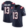 NE.Patriots #13 Mack Hollins Player Navy Vapor Untouchable Home Game Qdoa Stitched Jerseys