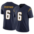 LA.Chargers #6 Denzel Perryman Player Navy Limited Vapor F.U.S.E. Home Game Qdoa Stitched Jerseys