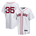 B.Red Sox #35 Garrett Crochet Player White Home Game Qdoa Stitched Jerseys