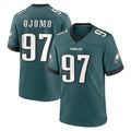 P.Eagles #97 Moro Ojomo Player Green Home Game Qdoa Stitched Jerseys