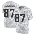 M.Vikings #87 T.J. Hockenson Player Arctic Camo Salute To Service Limited Game Qdoa Stitched Jerseys