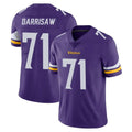 M.Vikings #71 Christian Darrisaw Player Purple Limited Vapor Untouchable Home Game Qdoa Stitched Jerseys