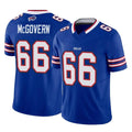 B.Bills #66 Connor McGovern Player Royal Vapor F.U.S.E. Limited Home Game Qdoa Stitched Jerseys