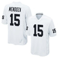 LV.Raiders #15 Fernando Mendoza Player White Home Game Qdoa Stitched Jerseys