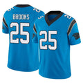 C.Panthers #25 Jonathon Brooks Player Blue Vapor F.U.S.E. Limited Home Game Qdoa Stitched Jerseys
