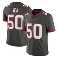 TB.Buccaneers #50 Vita Vea Player Pewter Limited Alternate Vapor Home Game Qdoa Stitched Jerseys
