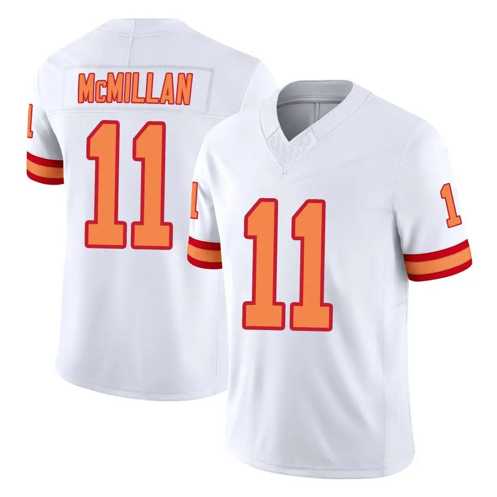 TB.Buccaneers #11 Jalen McMillan Player White Limited '76 Vapor F.U.S.E. Home Game Qdoa Stitched Jerseys