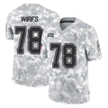 TB.Buccaneers #78 Tristan Wirfs Player Arctic Camo Limited Salute To Service Home Game Qdoa Stitched Jerseys