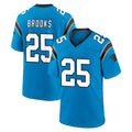 C.Panthers #25 Jonathon Brooks Player Blue Home Game Qdoa Stitched Jerseys