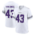 M.Vikings #43 Andrew Van Ginkel Player White Alternate Home Game Qdoa Stitched Jerseys