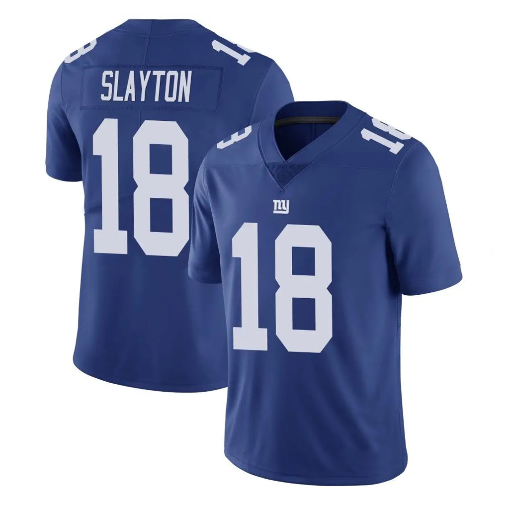 NY.Giants #18 Darius Slayton Player Royal Limited Vapor Untouchable Home Game Qdoa Stitched Jerseys