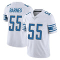 D.Lions #55 Derrick Barnes Player White Limited Vapor Untouchable Home Game Qdoa Stitched Jerseys