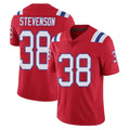 NE.Patriots #38 Rhamondre Stevenson Player Red Vapor Untouchable Home Game Qdoa Stitched Jerseys