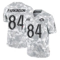 LA.Rams #84 Colby Parkinson Player Arctic Camo Salute To Service Limited Game Qdoa Stitched Jerseys