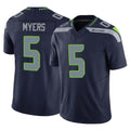 S.Seahawks #5 Jason Myers Player Navy Limited Vapor F.U.S.E. Home Game Qdoa Stitched Jerseys