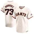 SF.Giants #73 Randy Rodriguez Player Cream Home Limited Qdoa Stitched Jerseys