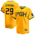 P.Pirates #29 Ryan O¡¯Hearn Player Gold City Connect Home Limited Qdoa Stitched Jerseys