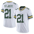 GB.Packers #21 Benjamin St-Juste Player White Vapor Untouchable Limited Home Game Qdoa Stitched Jerseys