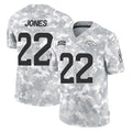 D.Broncos #22 Brandon Jones Player Arctic Camo Salute To Service Limited Qdoa Stitched Jerseys
