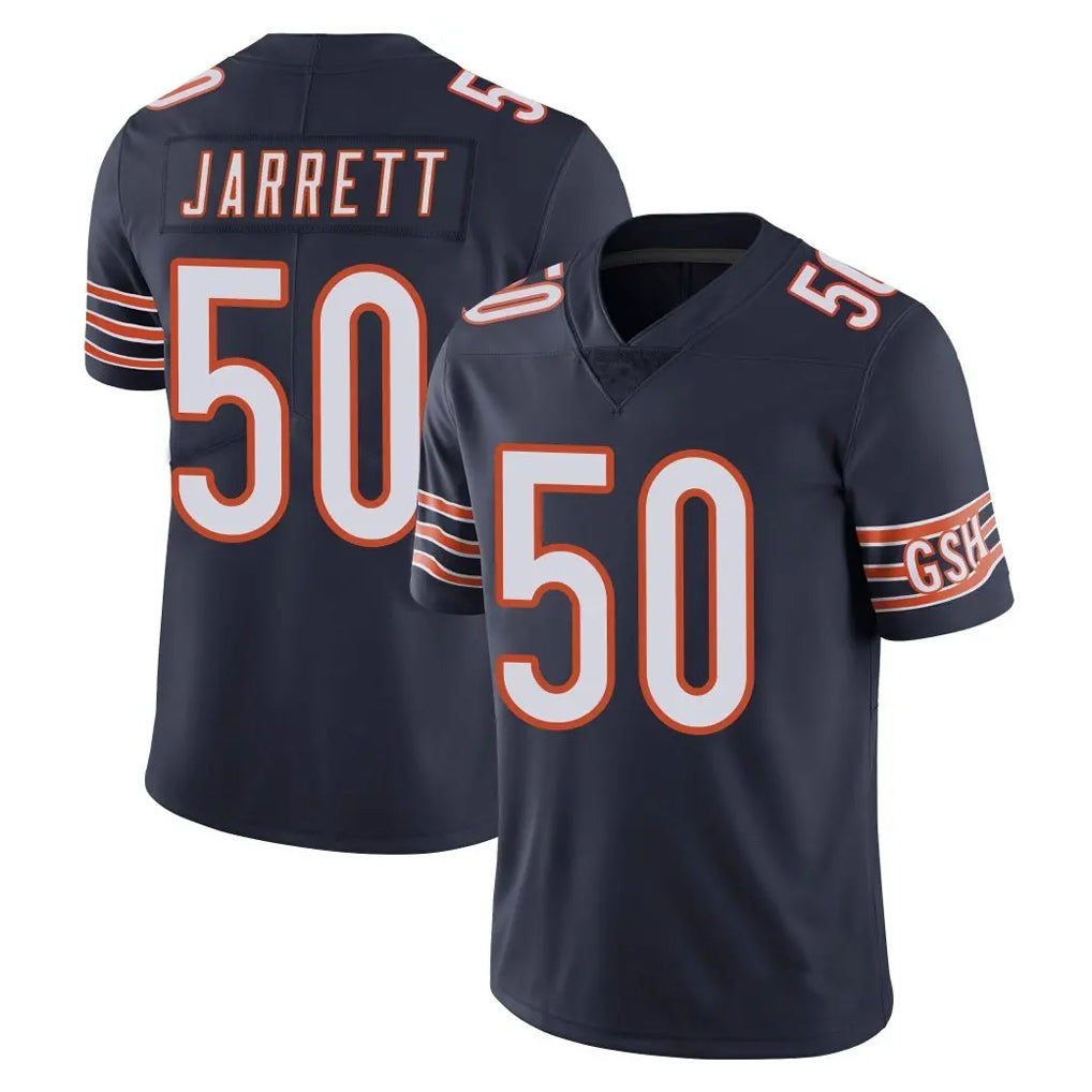 C.Bears #50 Grady Jarrett Player Navy Vapor Untouchable Limited Home Game Qdoa Stitched Jerseys