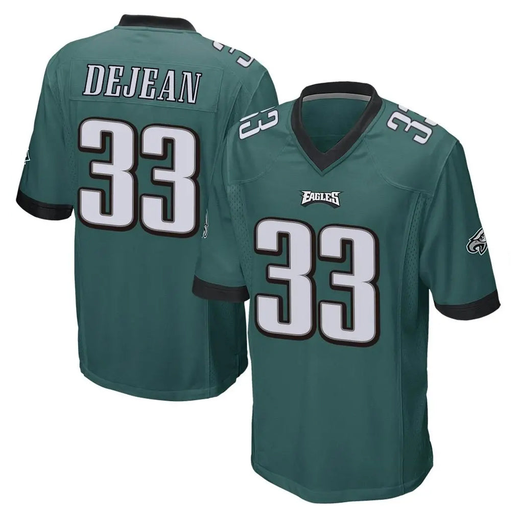 P.Eagles #33 Cooper DeJean Player Team Color Green Home Game Qdoa Stitched Jerseys