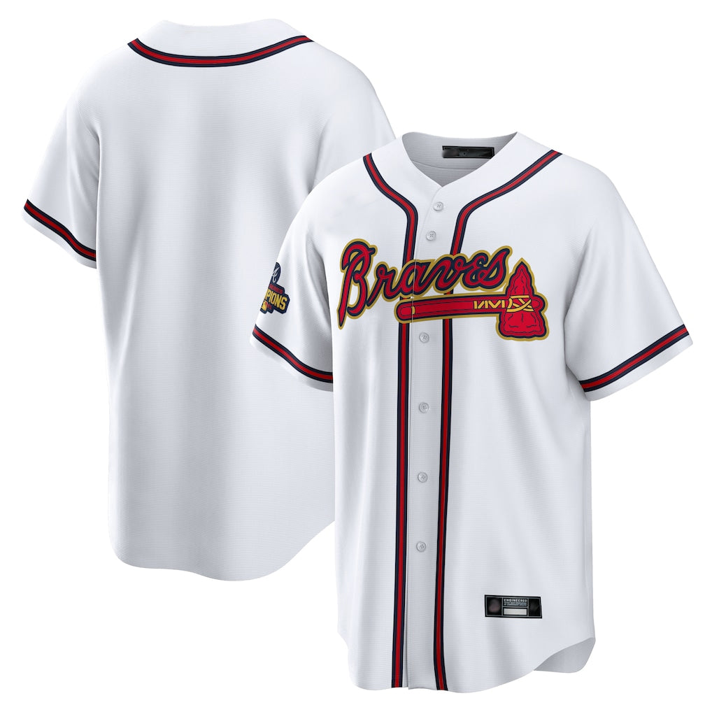 A.Braves ## Braves Blank Player White Gold Home Game Qdoa Stitched Jerseys
