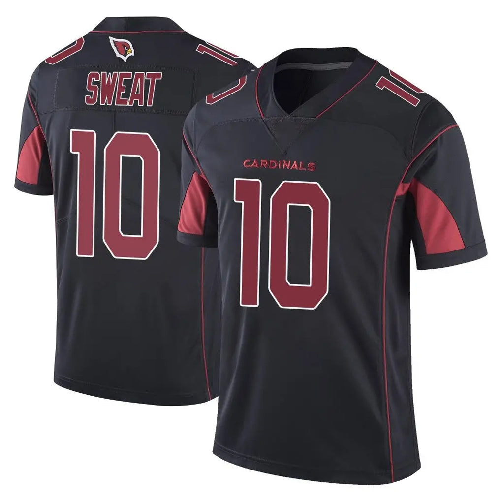 A.Cardinals #10 Josh Sweat Player Black Limited Color Rush Vapor Untouchable Home Game Qdoa Stitched Jerseys