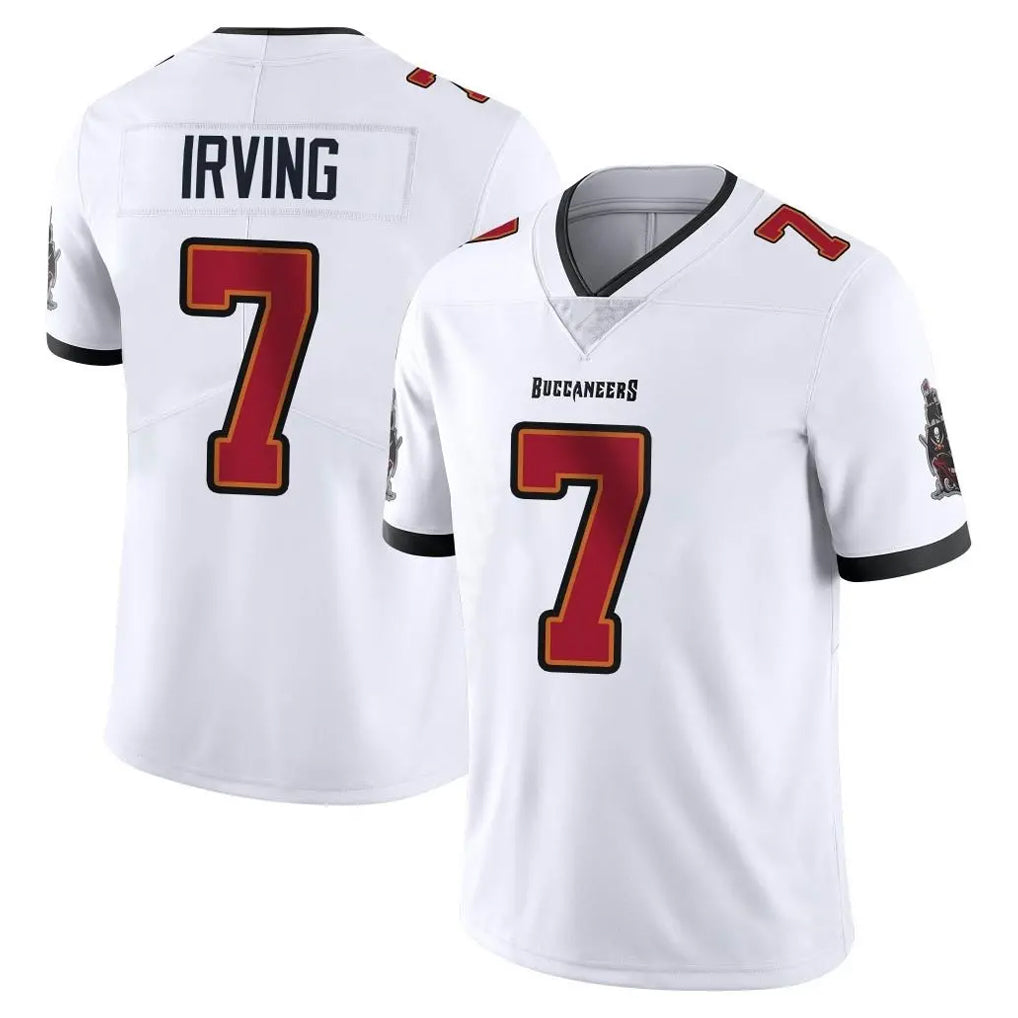 TB.Buccaneers #7 Bucky Irving Player White Limited Vapor Untouchable Home Game Qdoa Stitched Jerseys