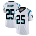 C.Panthers #25 Jonathon Brooks Player White Vapor Untouchable Limited Game Qdoa Stitched Jerseys